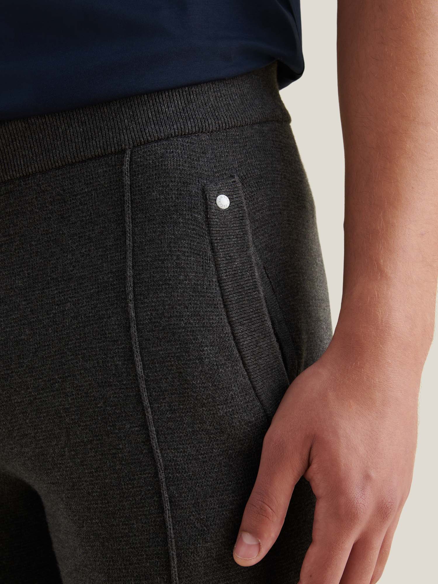 Peckham Rye Milano Knit Charcoal Grey Sweatpants